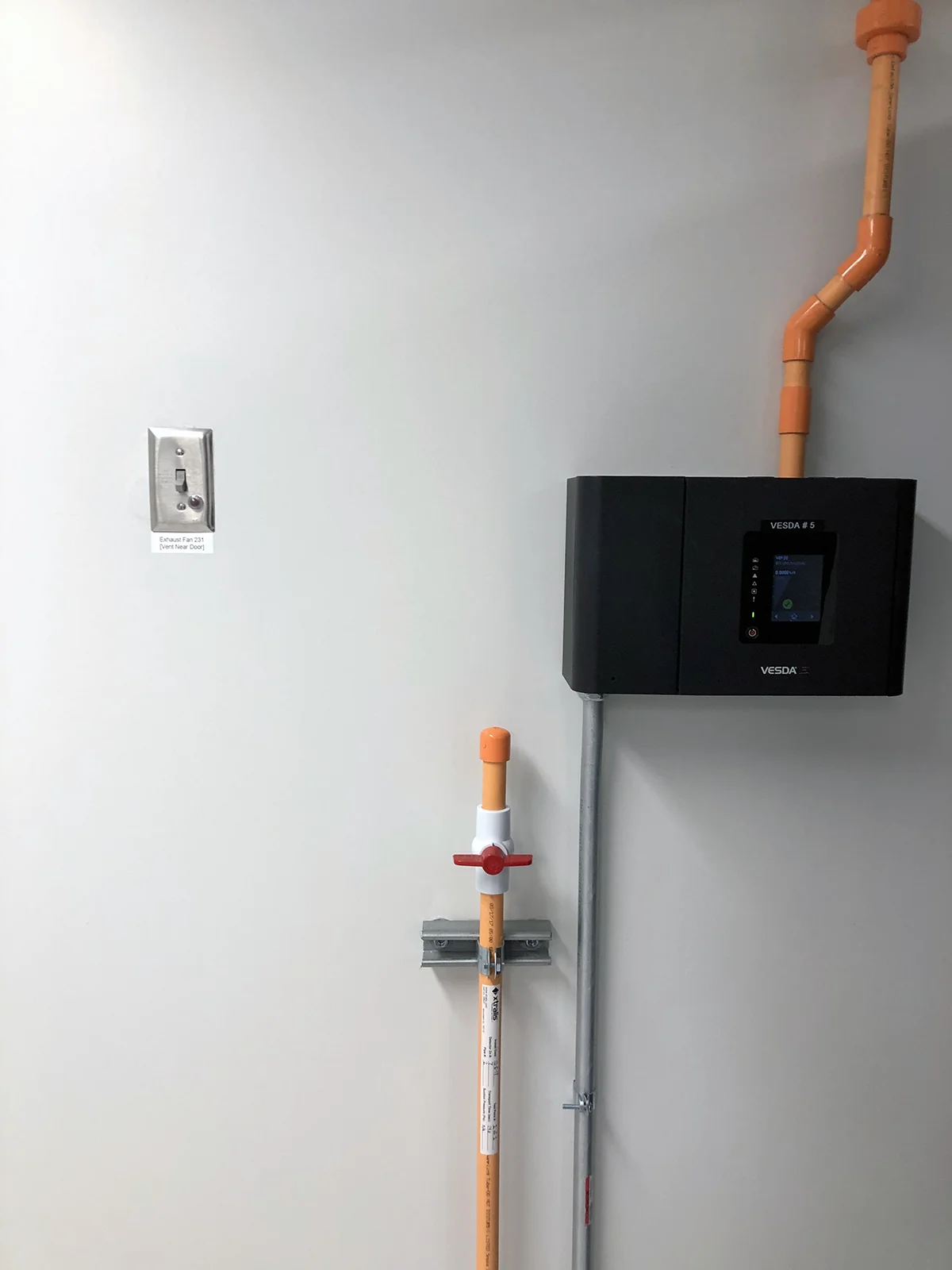 fire defense vesda air sampling-smoke detection multiple nits