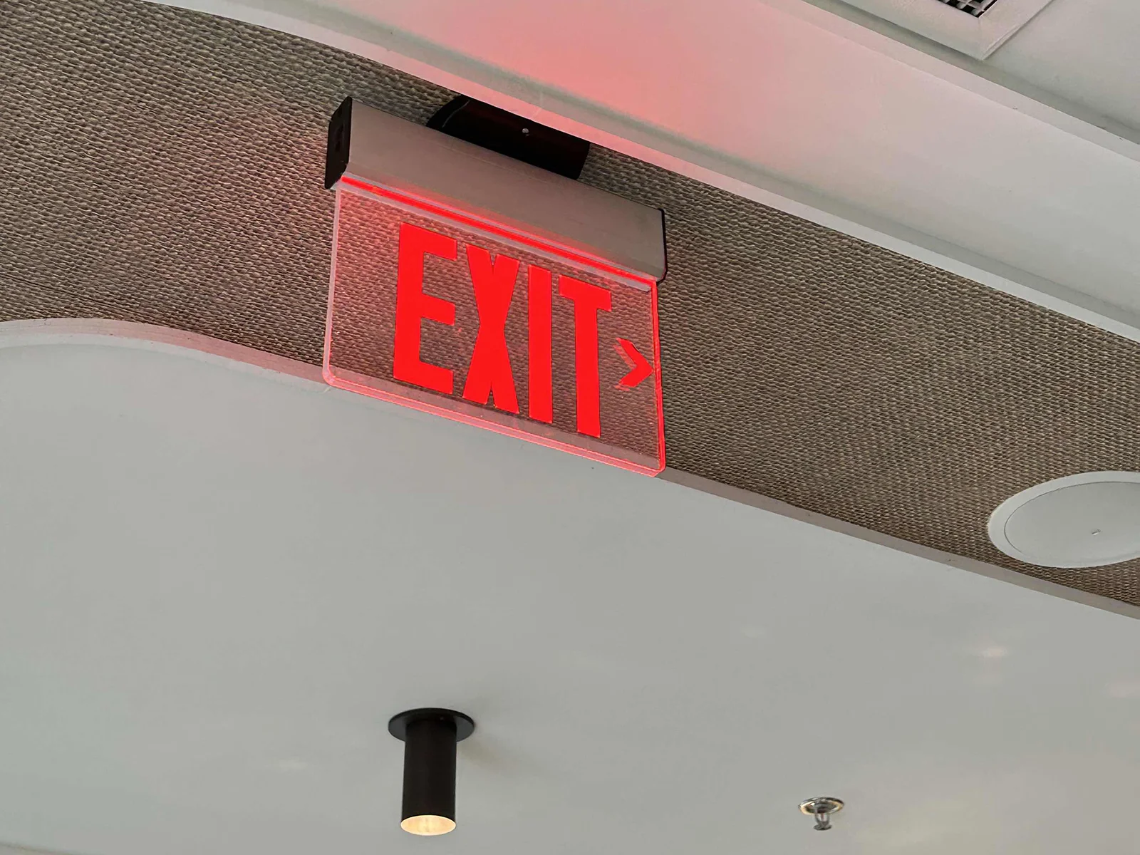 led exit sign inspection testing